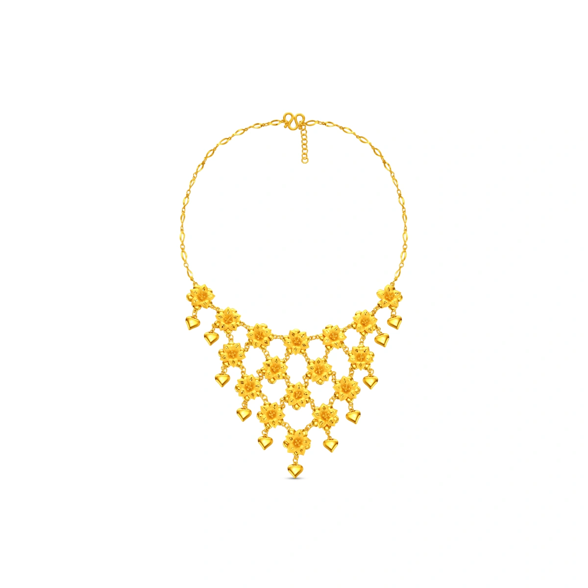 999.9 Gold necklace