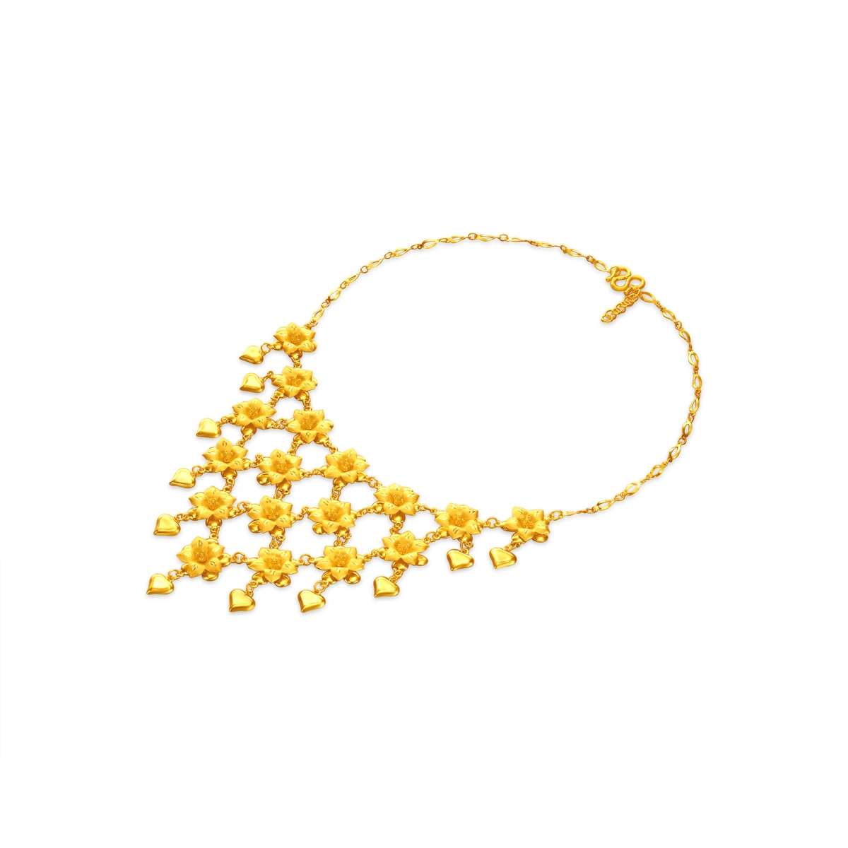 999.9 Gold necklace
