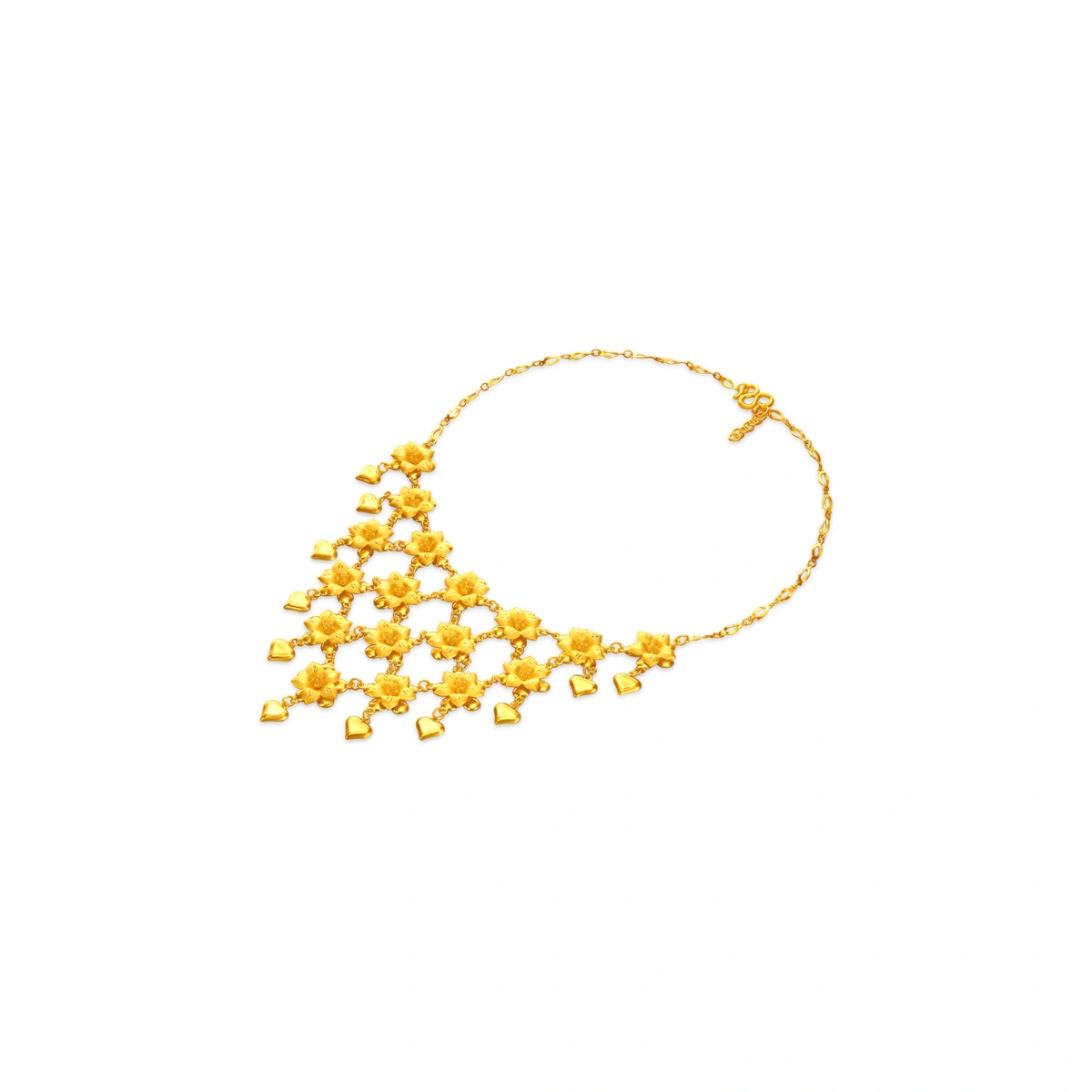 999.9 Gold necklace