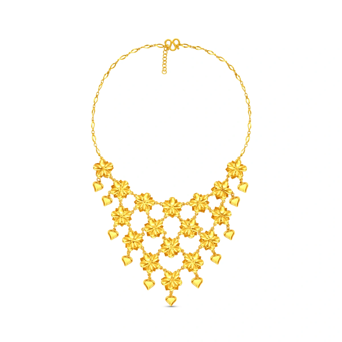 999.9 Gold necklace
