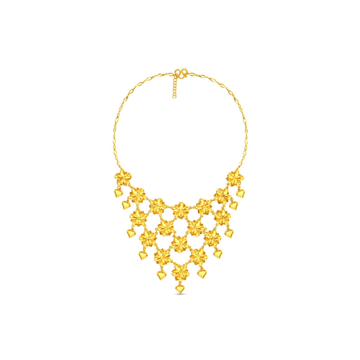 999.9 Gold necklace