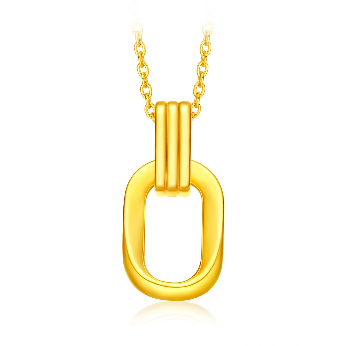 999 Gold necklace & pendant