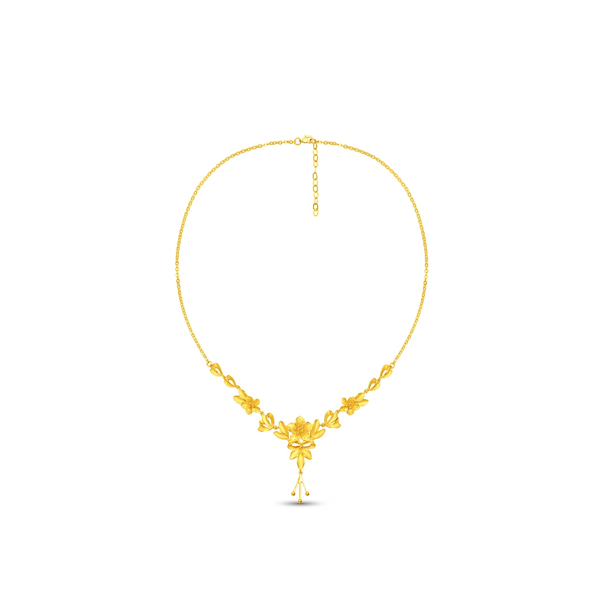 999.9 Gold necklace