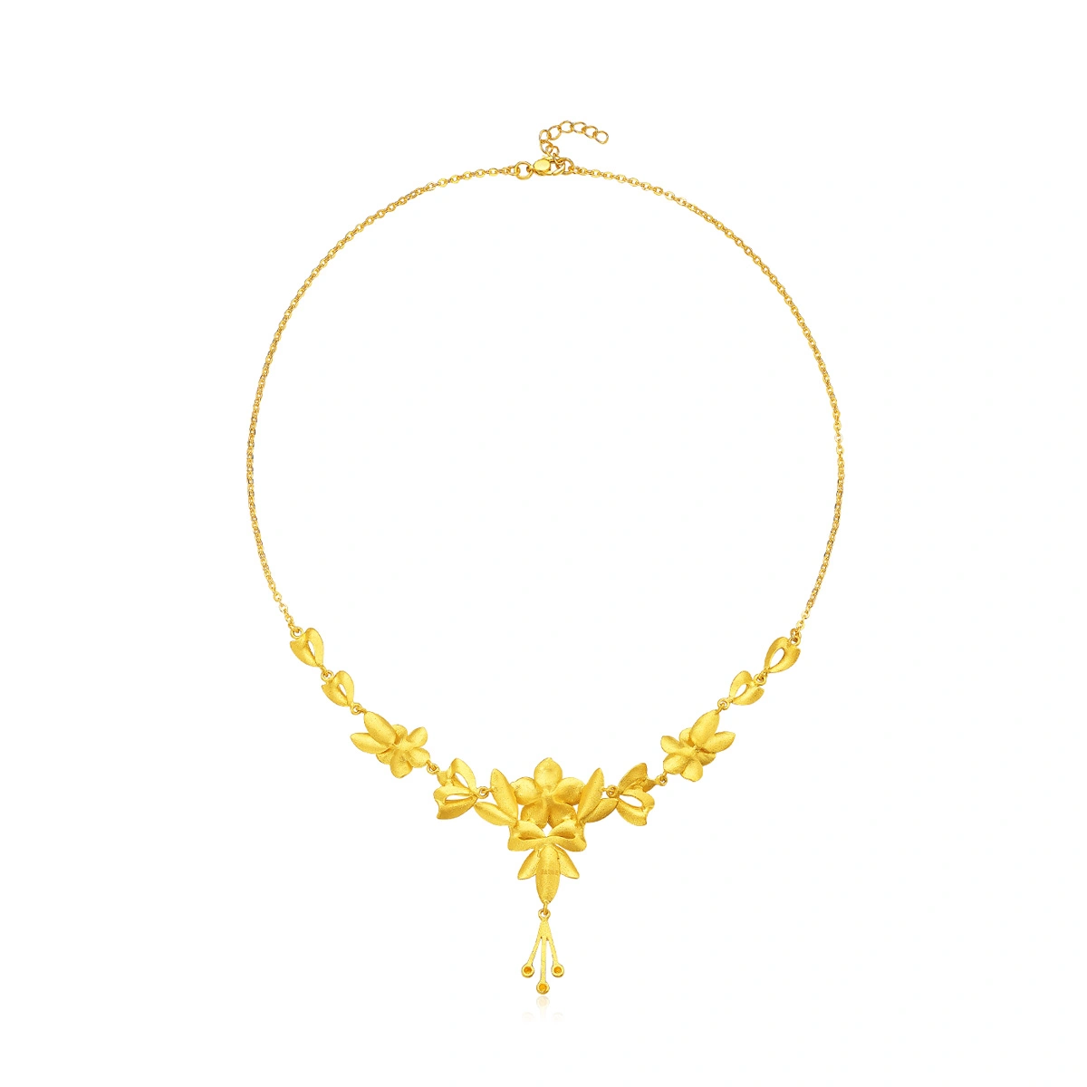 999.9 Gold necklace