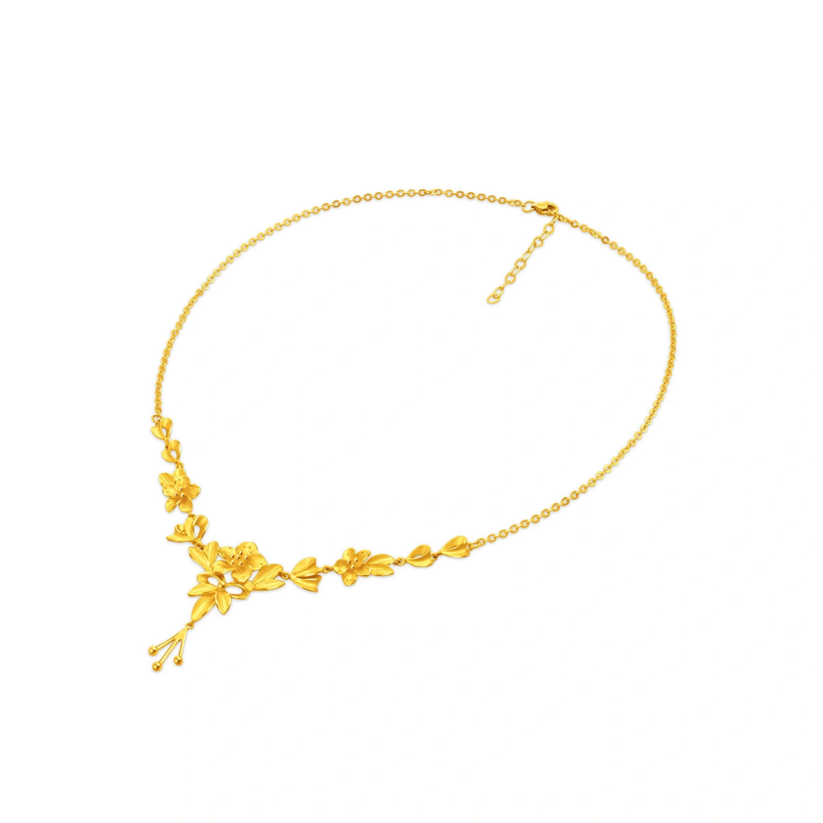 999.9 Gold necklace