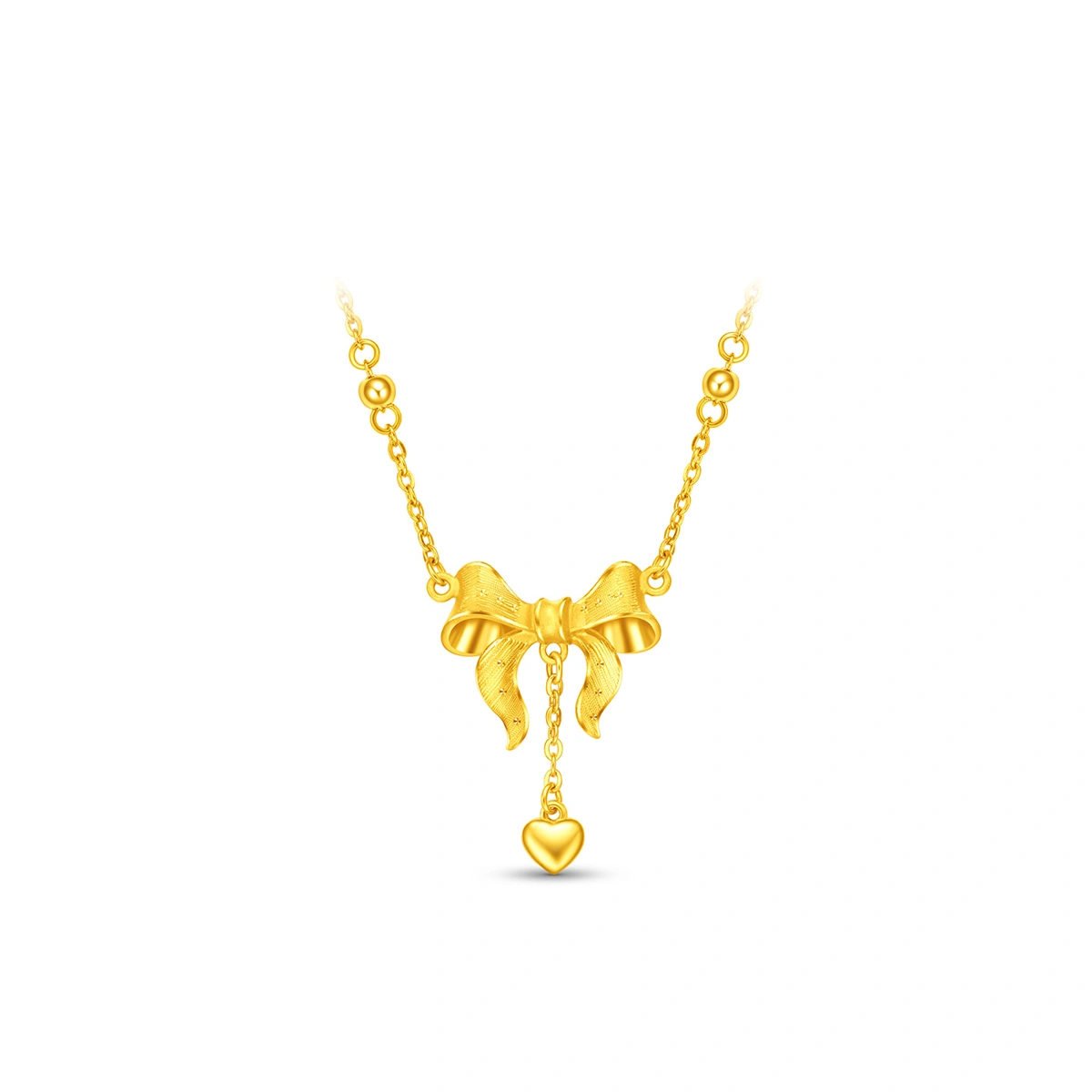 Ribbon 999.9 Gold necklace