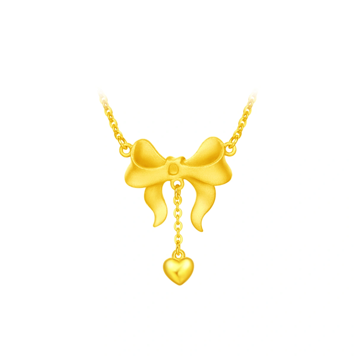 Ribbon 999.9 Gold necklace