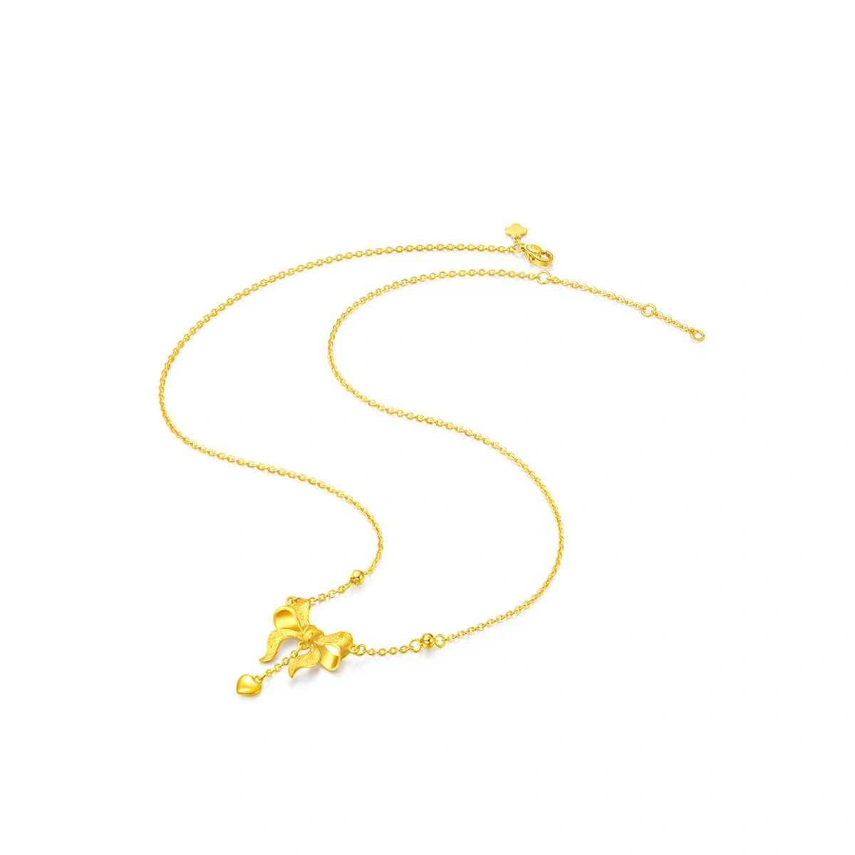 Ribbon 999.9 Gold necklace