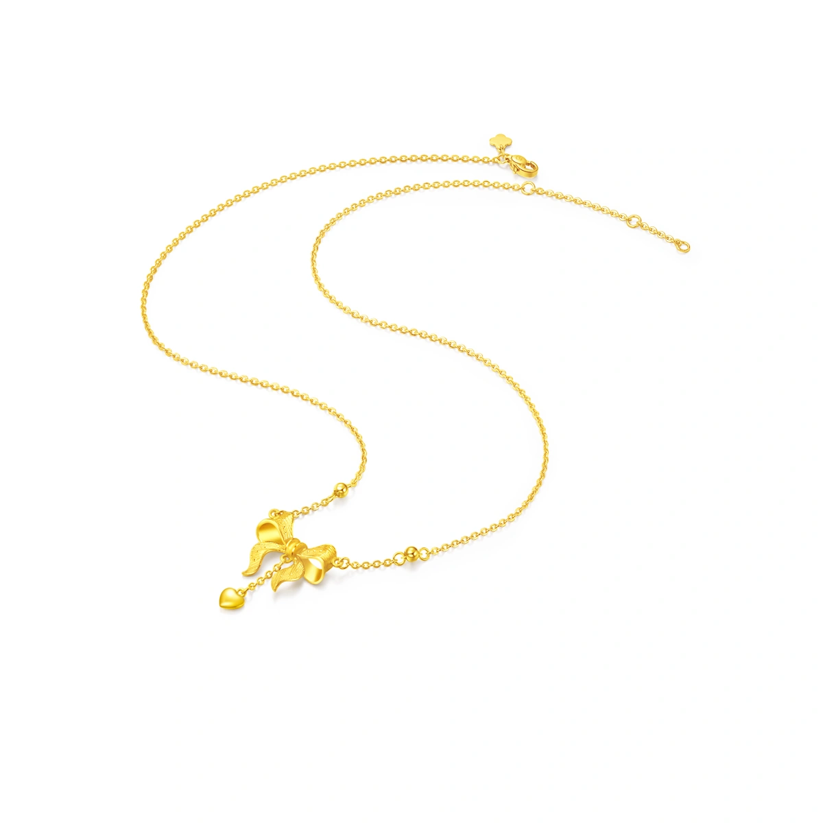 Ribbon 999.9 Gold necklace