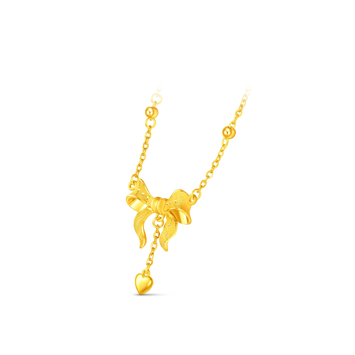 Ribbon 999.9 Gold necklace