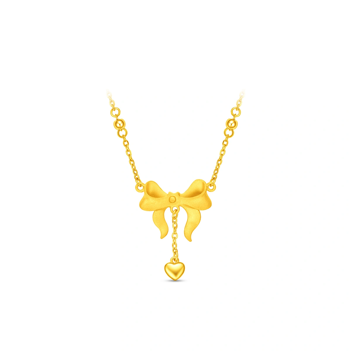Ribbon 999.9 Gold necklace