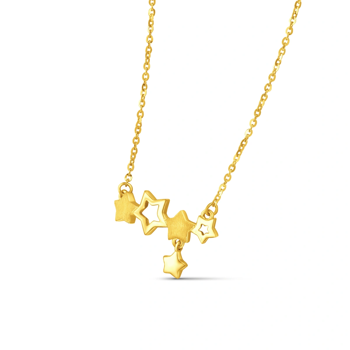 Stars 999 Gold necklace