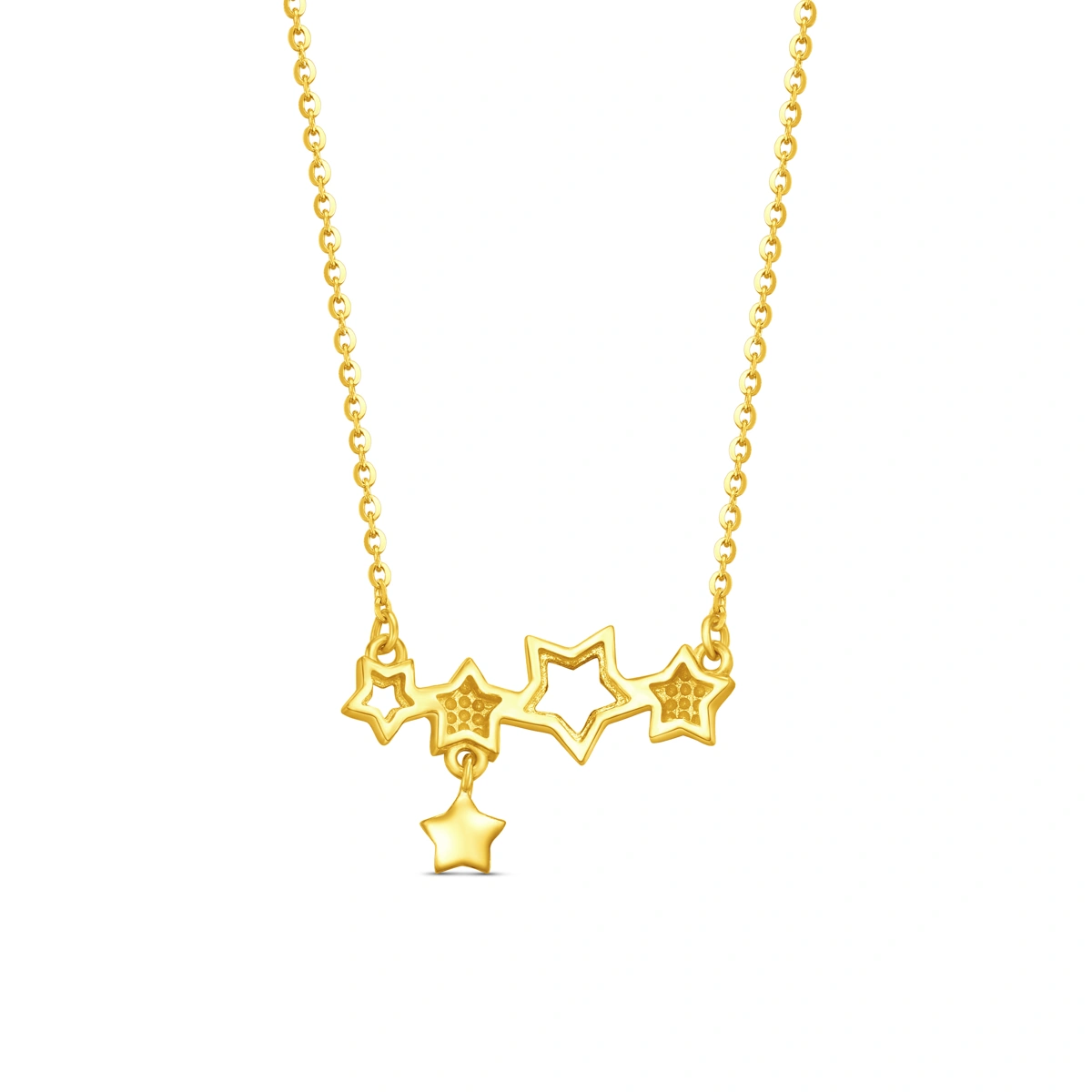 Stars 999 Gold necklace