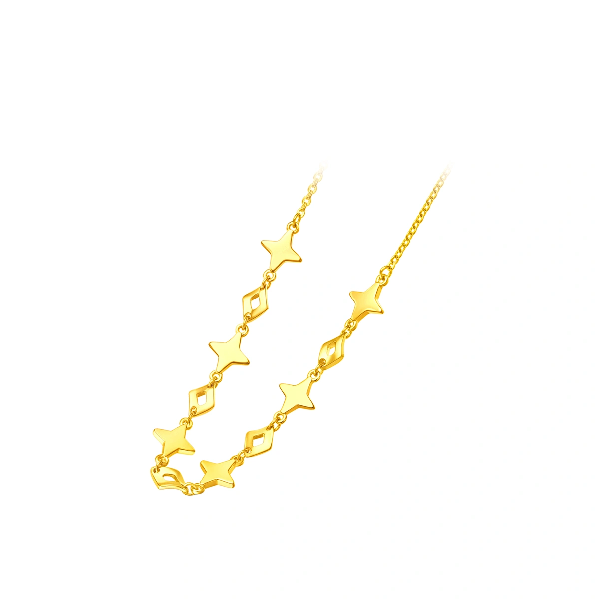 星芒999足金頸鏈