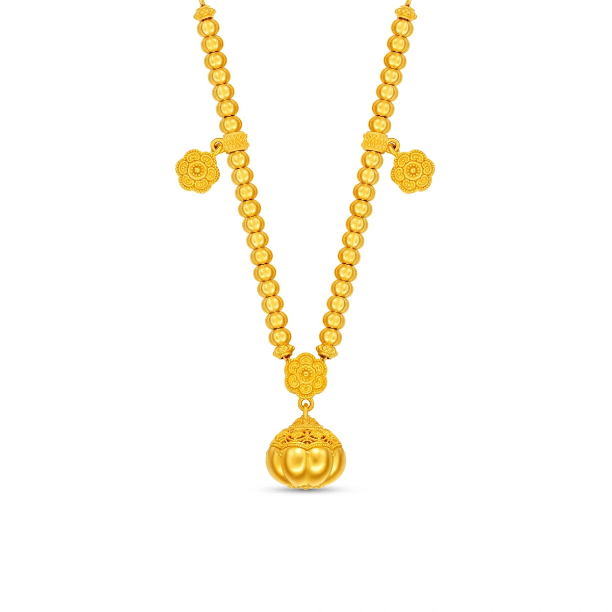 Melon Pendant 999 Gold necklace