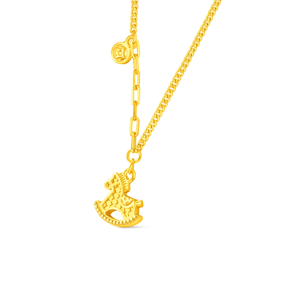 999.9 Gold necklace