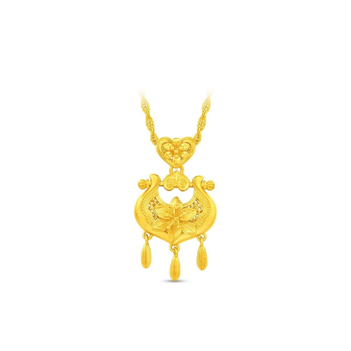 999 Gold necklace