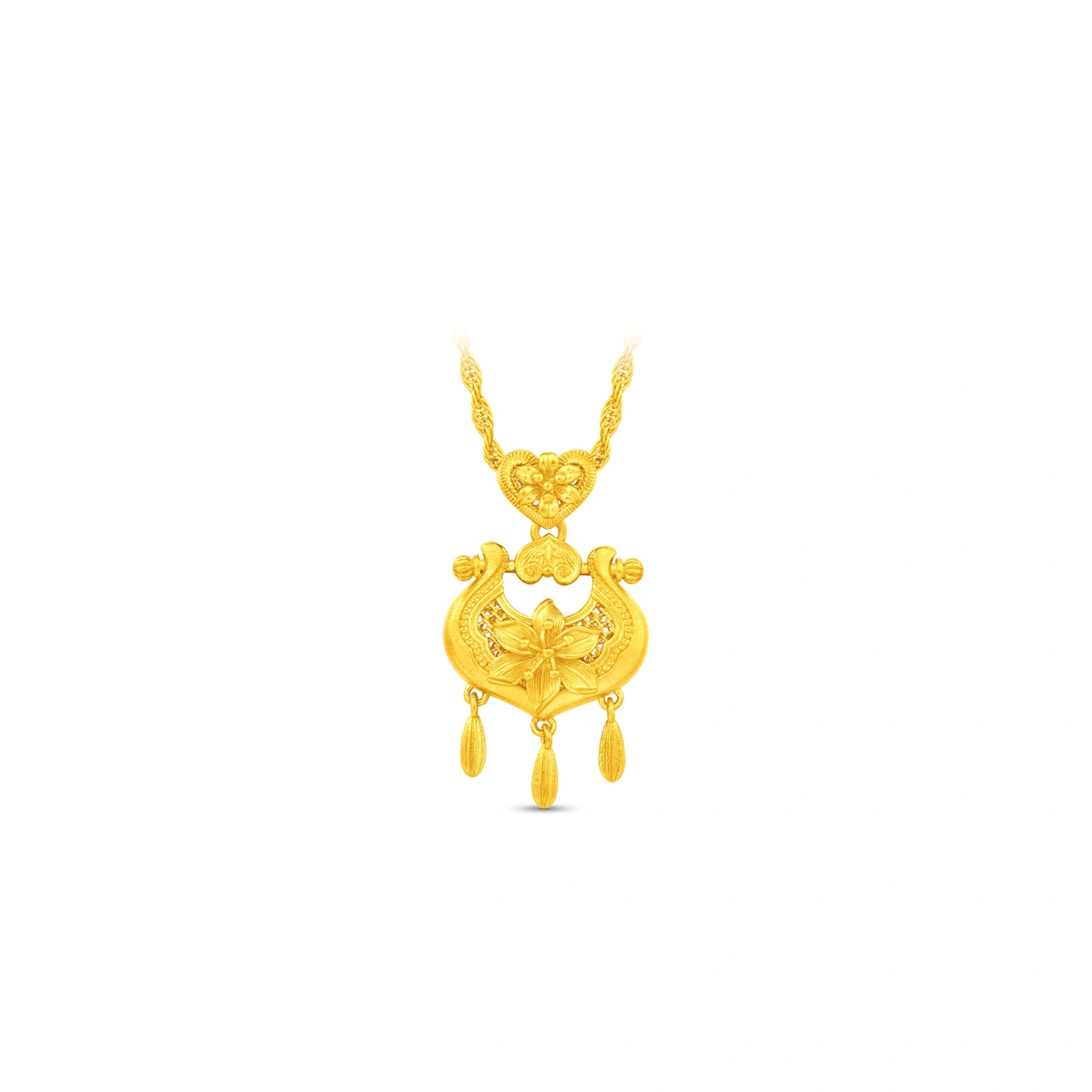 999 Gold necklace
