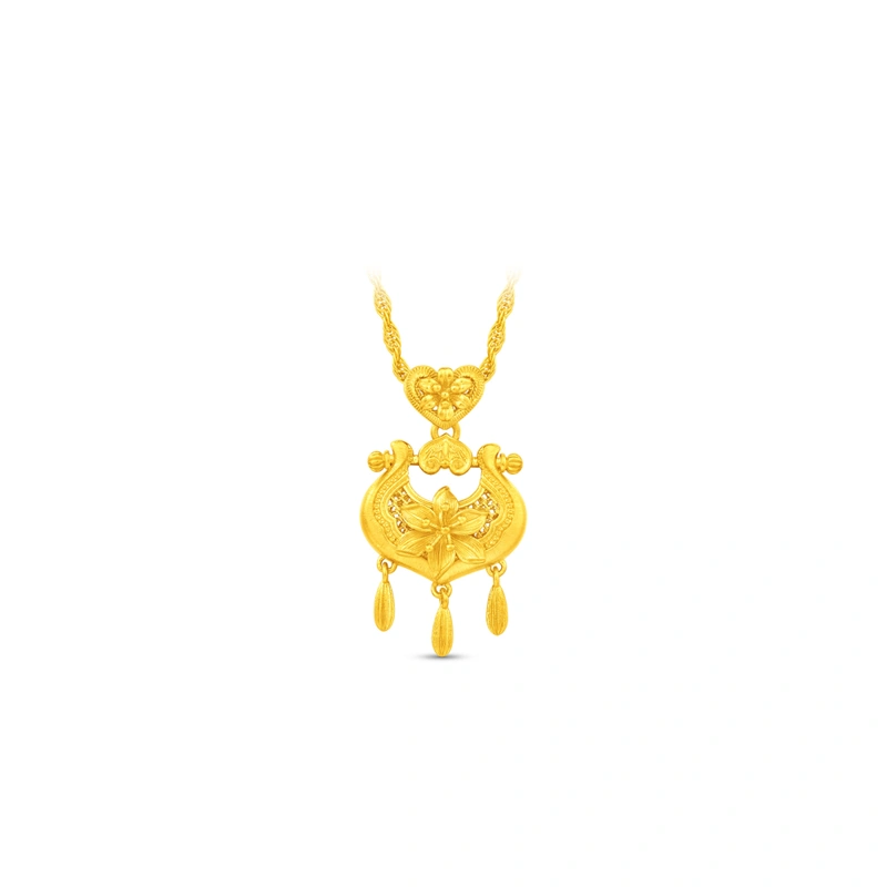 999 Gold necklace