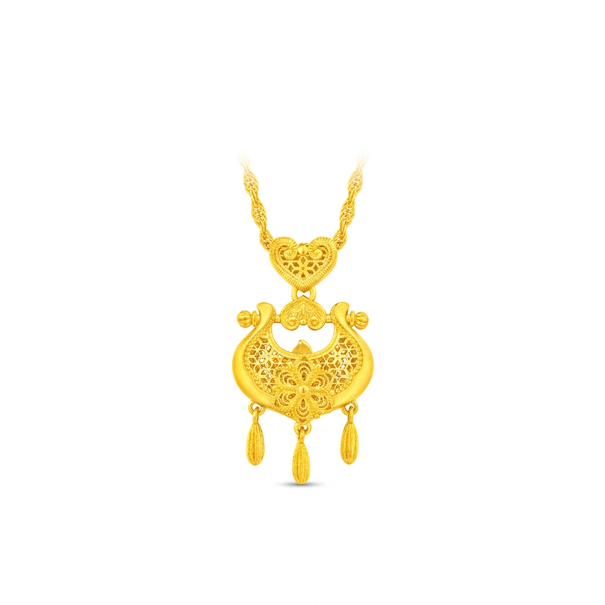 999 Gold necklace