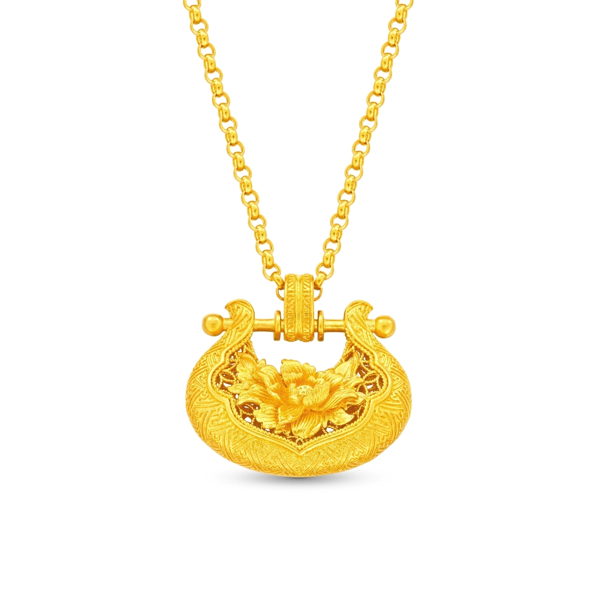 999 Gold necklace