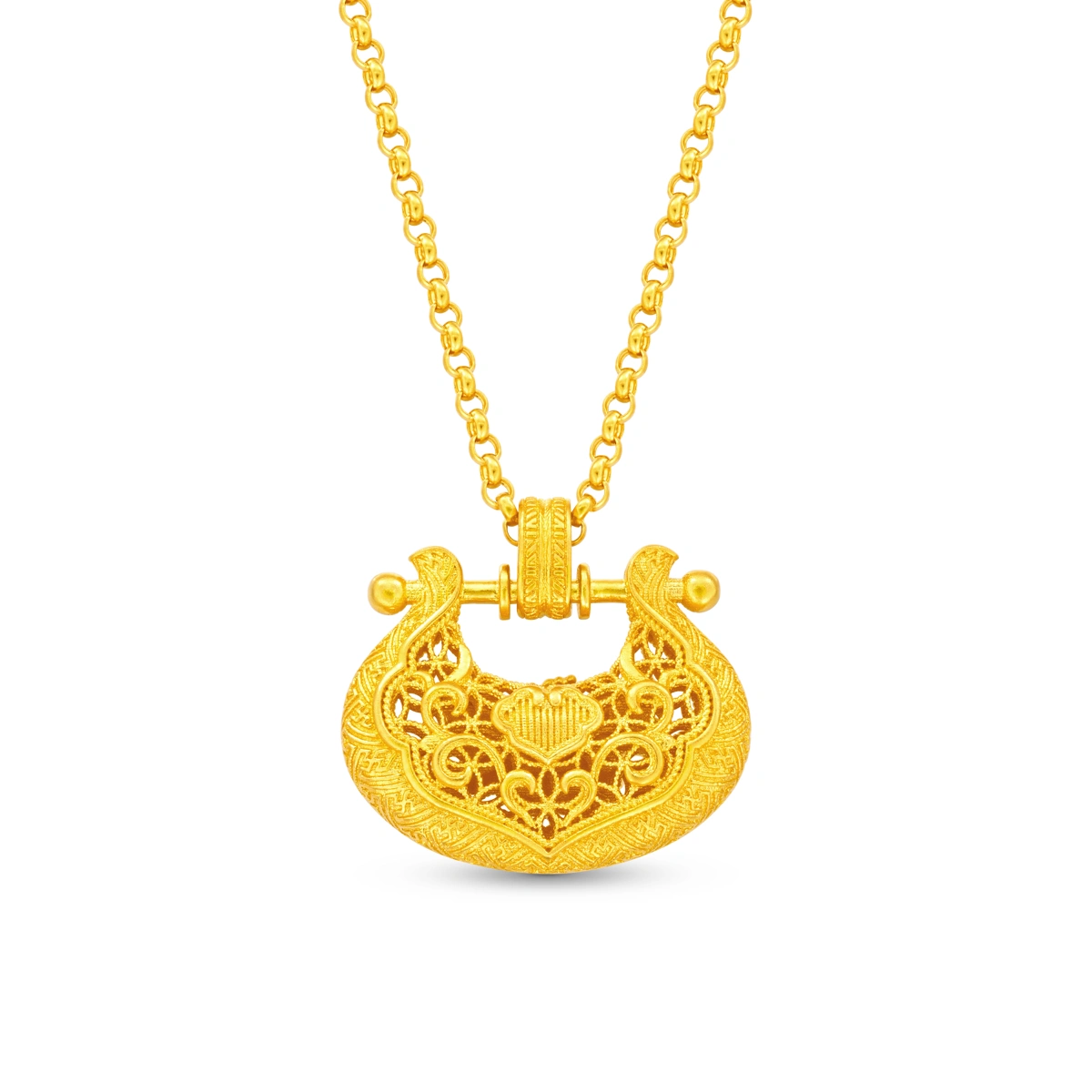 999 Gold necklace