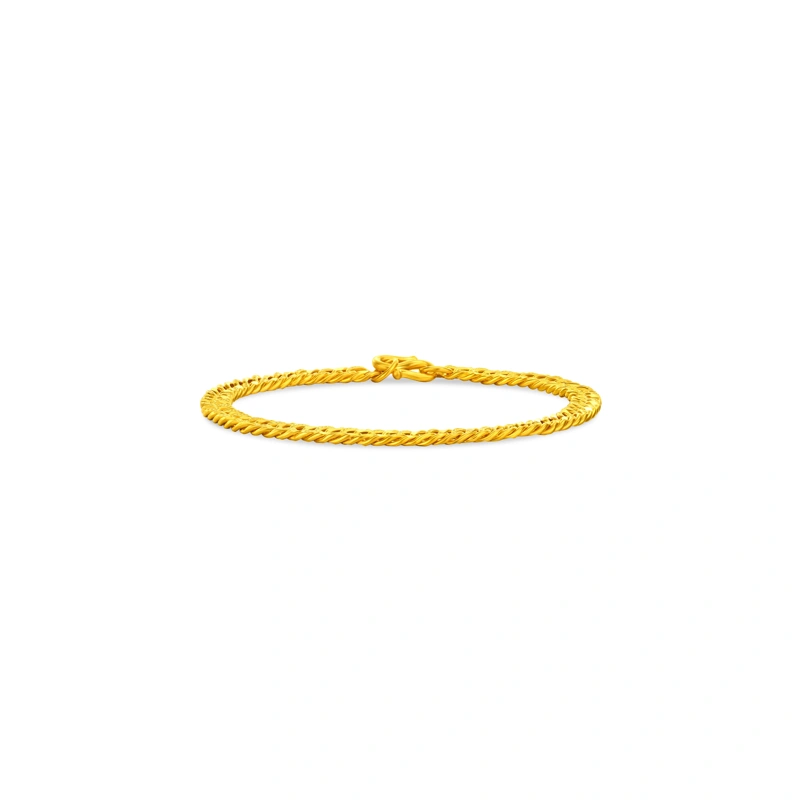 999.9 Gold bracelet