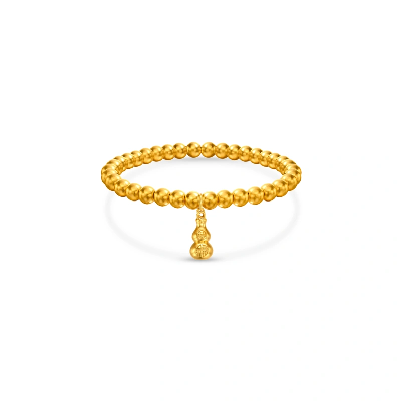 Gourd 999 Gold bracelet