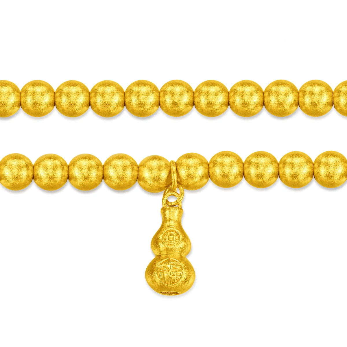 Gourd 999 Gold bracelet