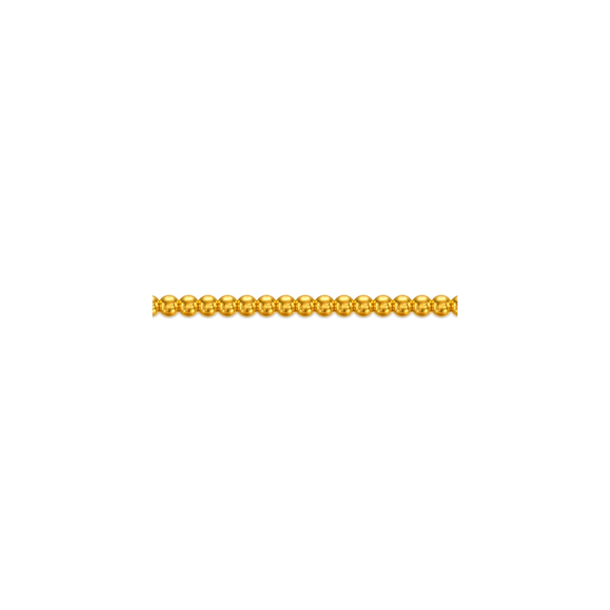 Gourd 999 Gold bracelet