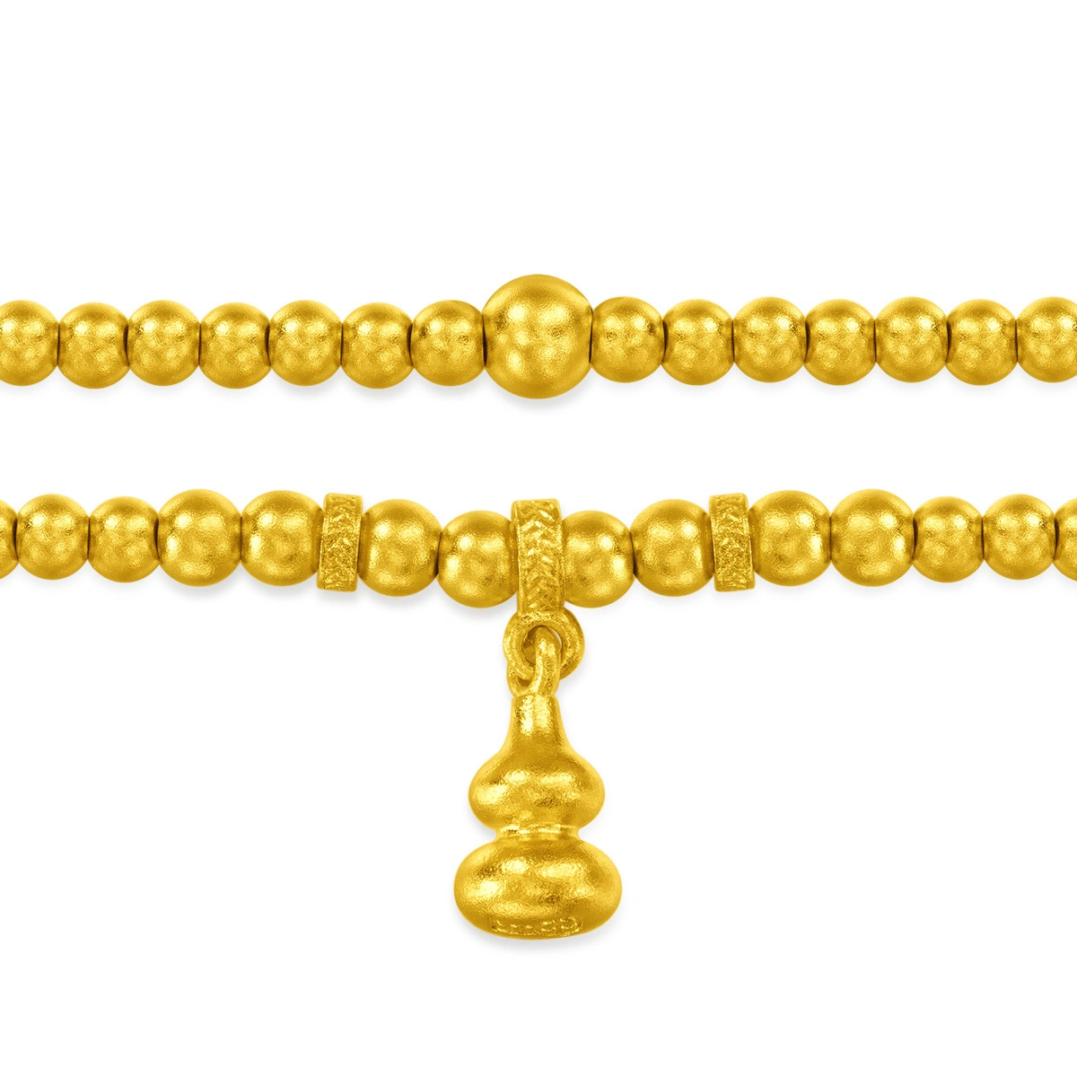 Gourd 999 Gold Baby bracelet