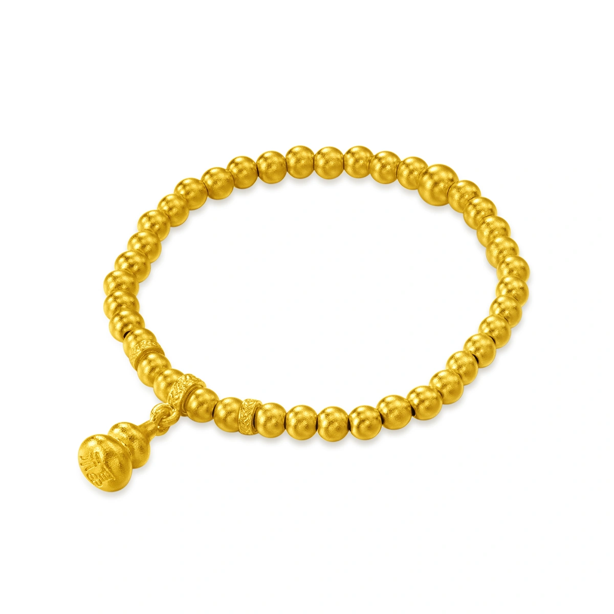 Gourd 999 Gold Baby bracelet