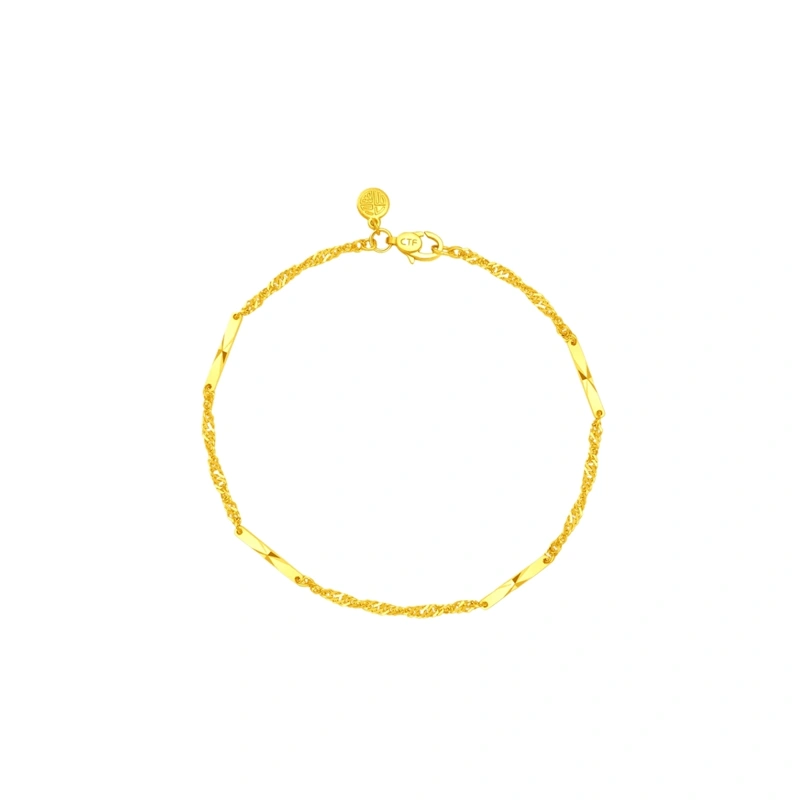 999.9 Gold bracelet