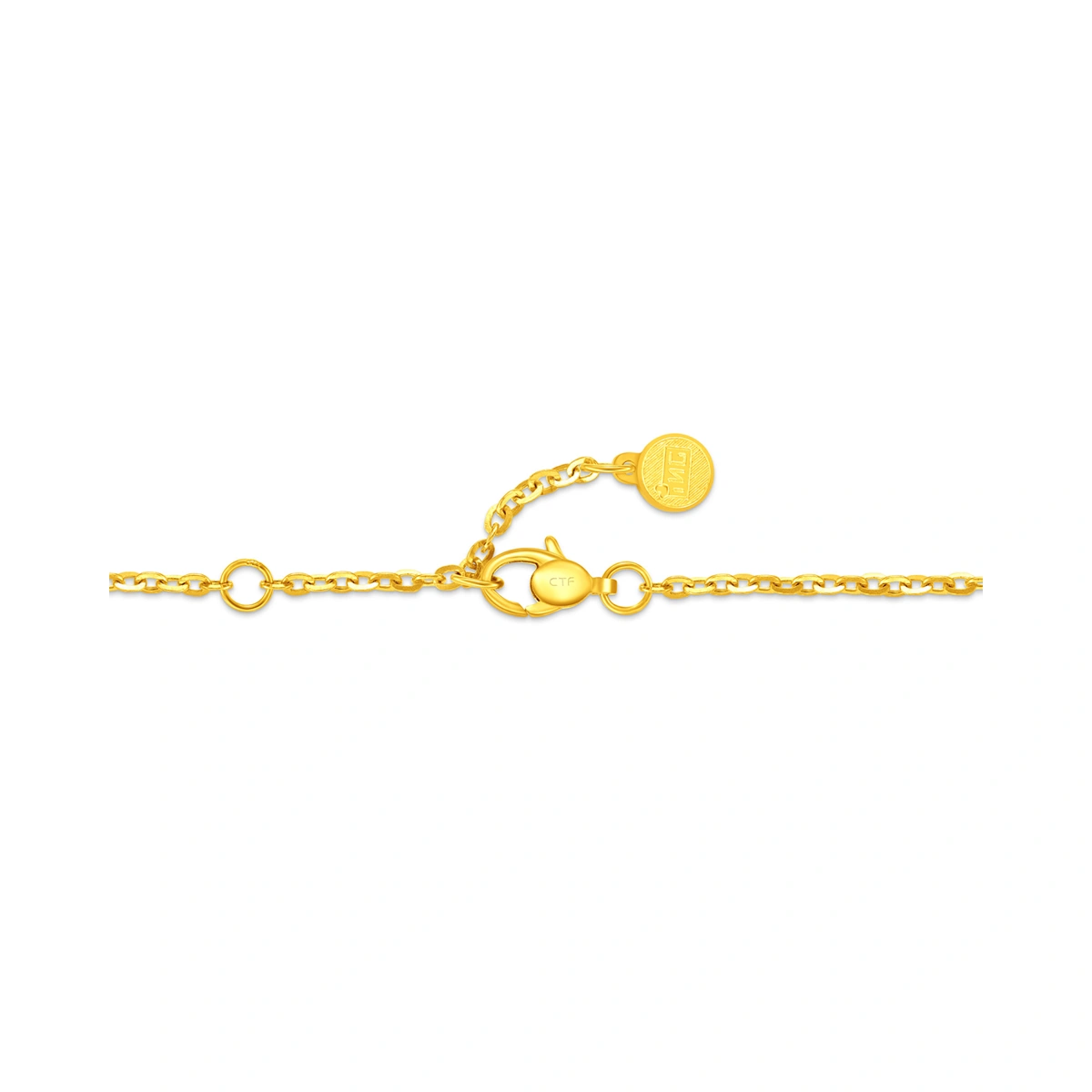 Four-Pointed Star 999 Gold bracelet