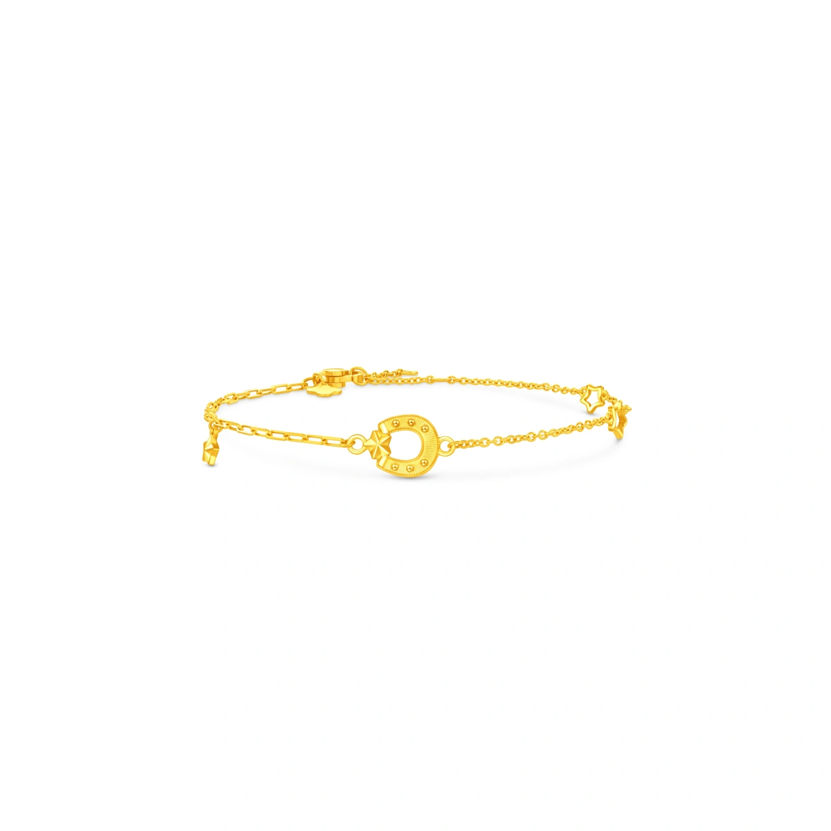 Horseshoe Buckle 999.9 Gold bracelet