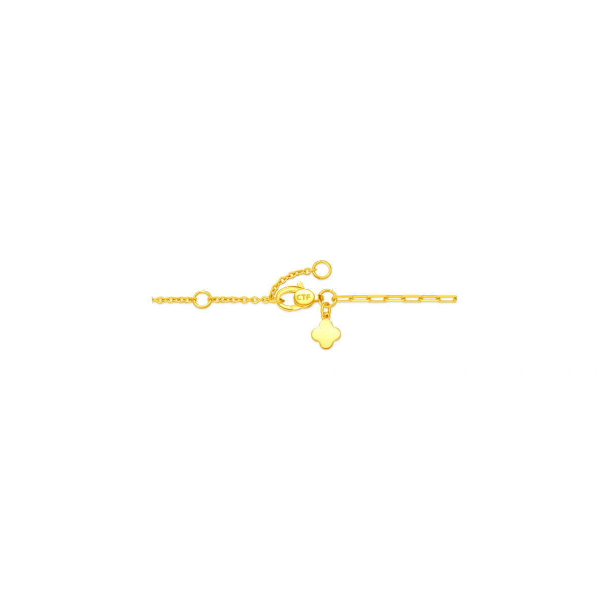 Horseshoe Buckle 999.9 Gold bracelet