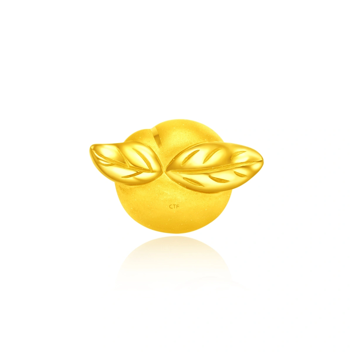 Peach Bun 999.9 Gold ornament