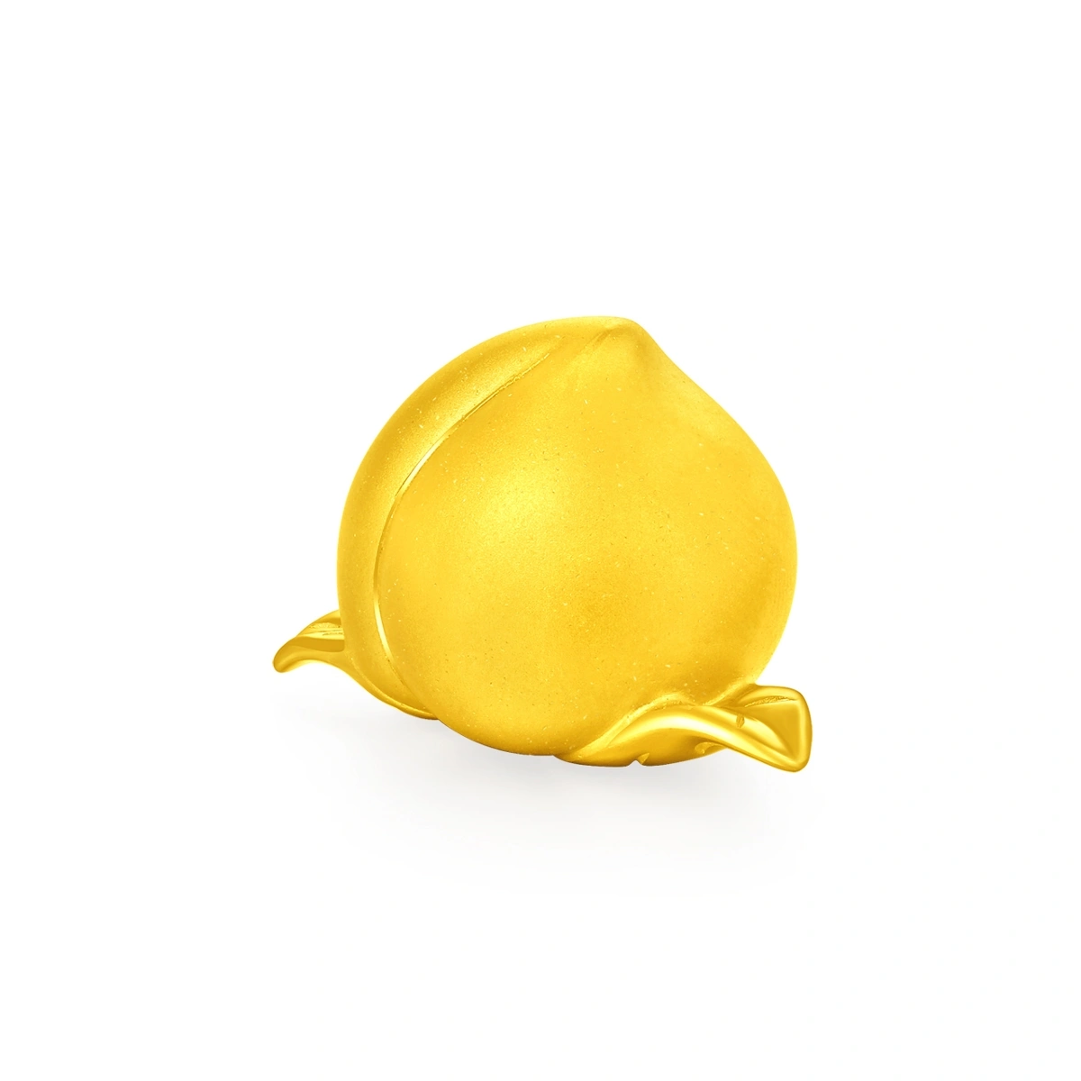 Peach Bun 999.9 Gold ornament