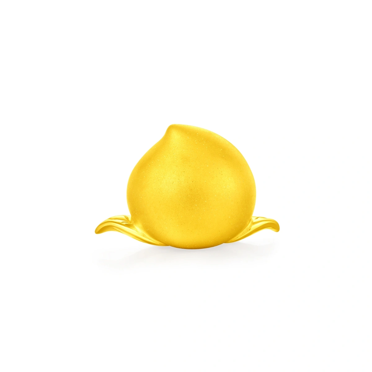 Peach Bun 999.9 Gold ornament