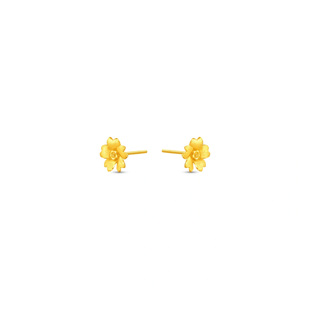 999.9 Gold earrings