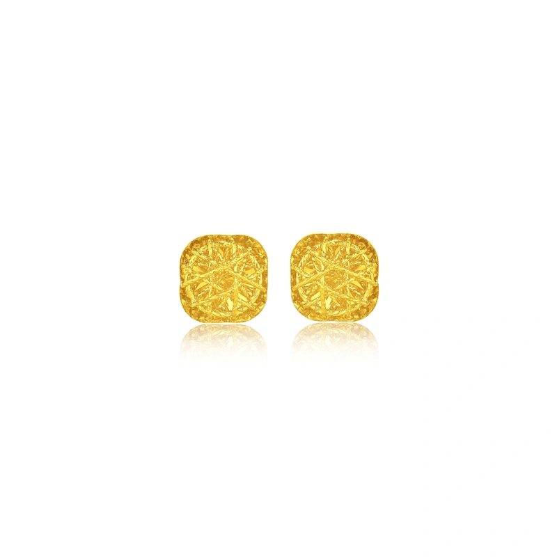 999 Gold earrings