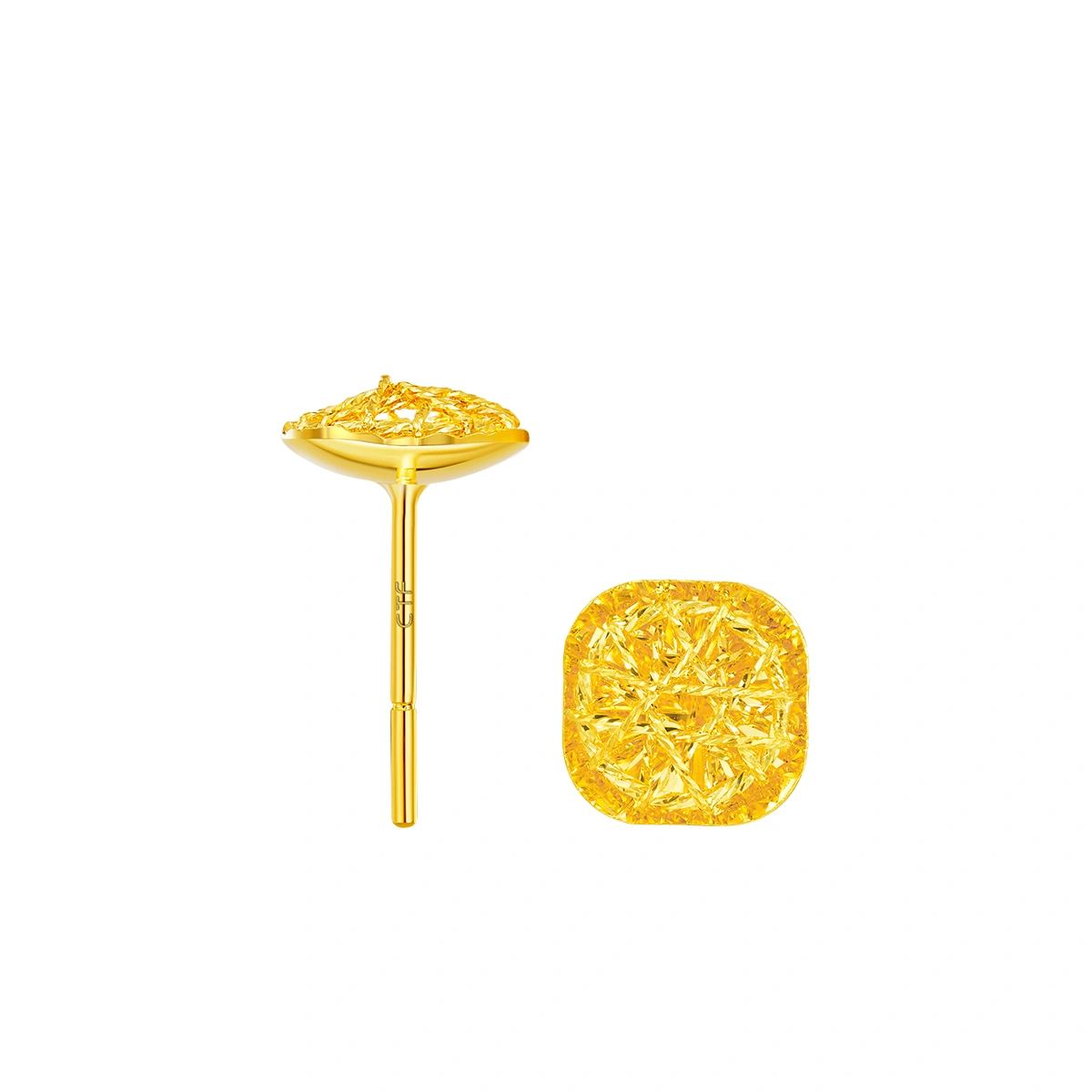 999 Gold earrings