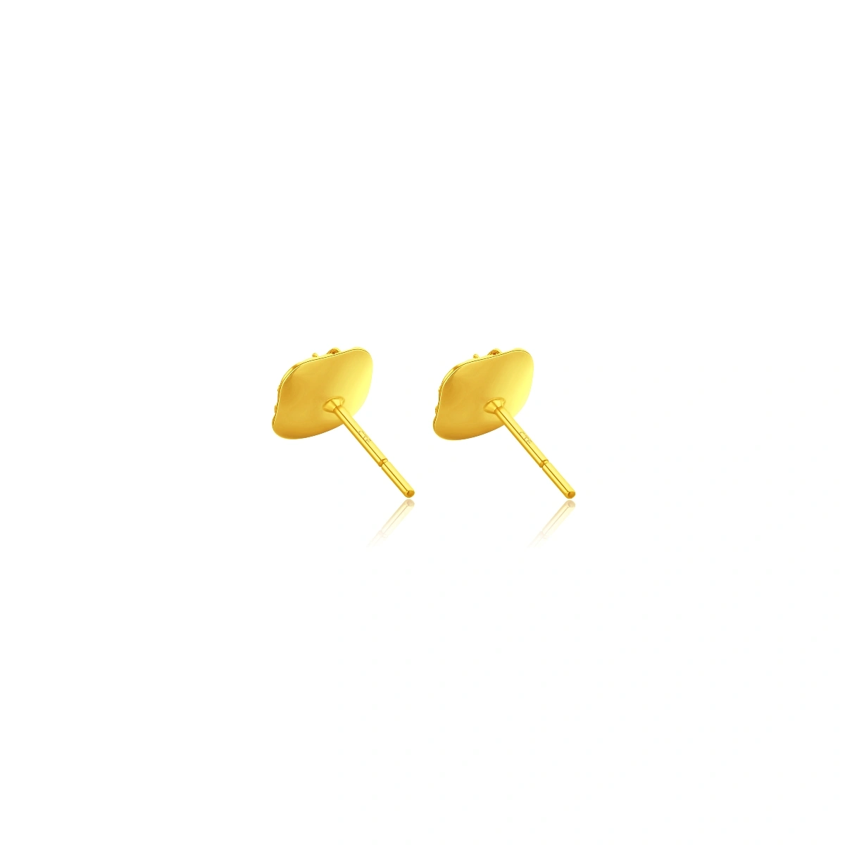 999 Gold earrings