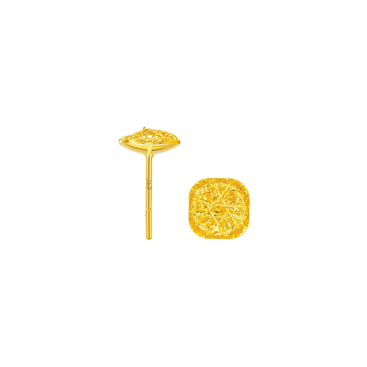999 Gold earrings