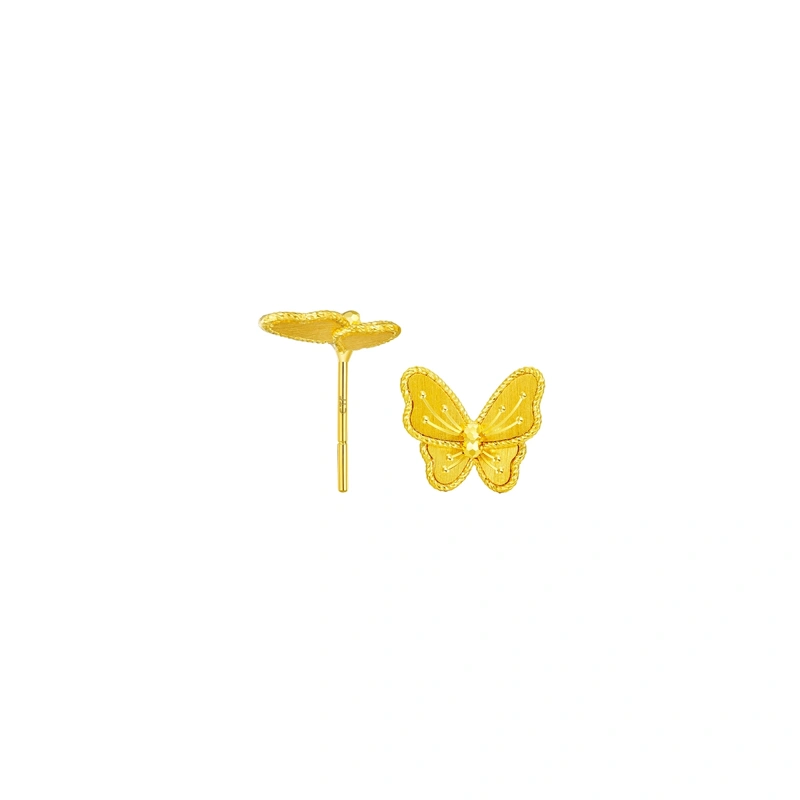 999 Gold earrings