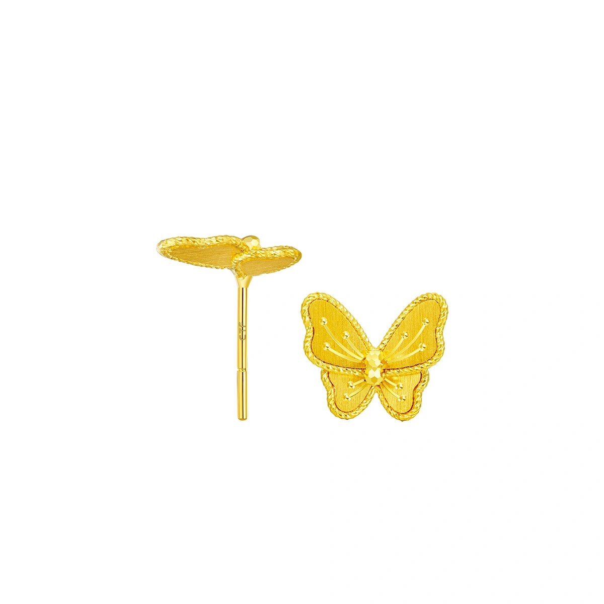 999 Gold earrings