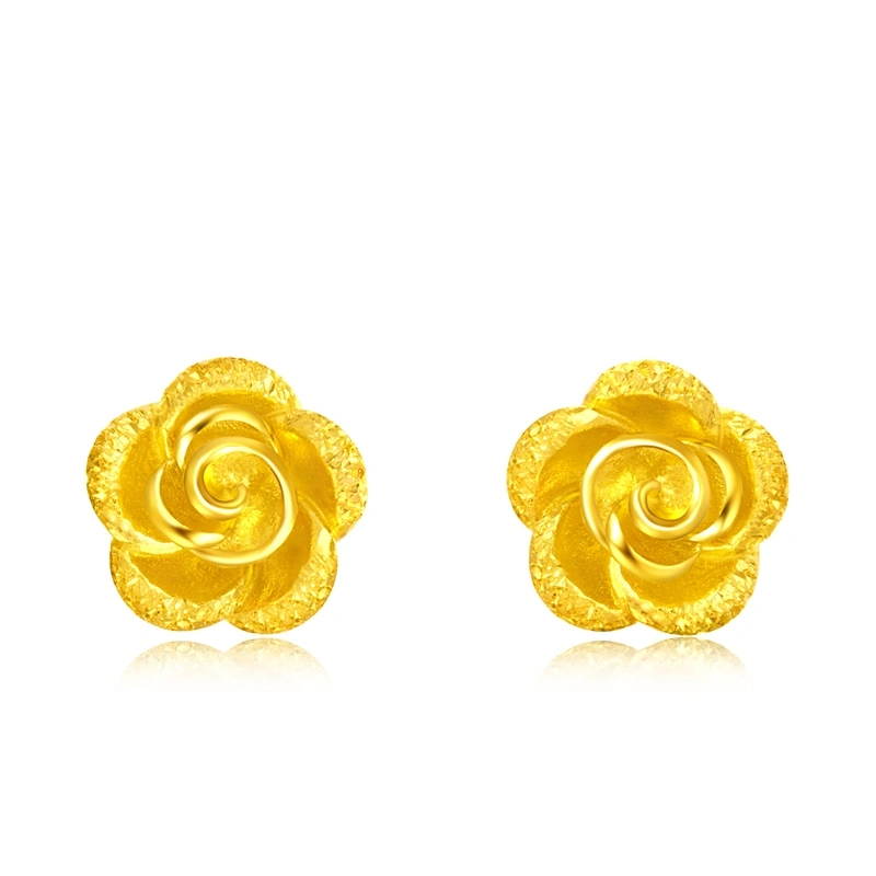 999.9 Gold earrings