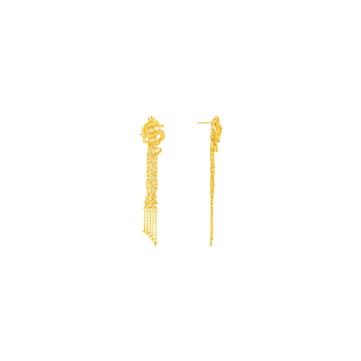 999 Gold earrings