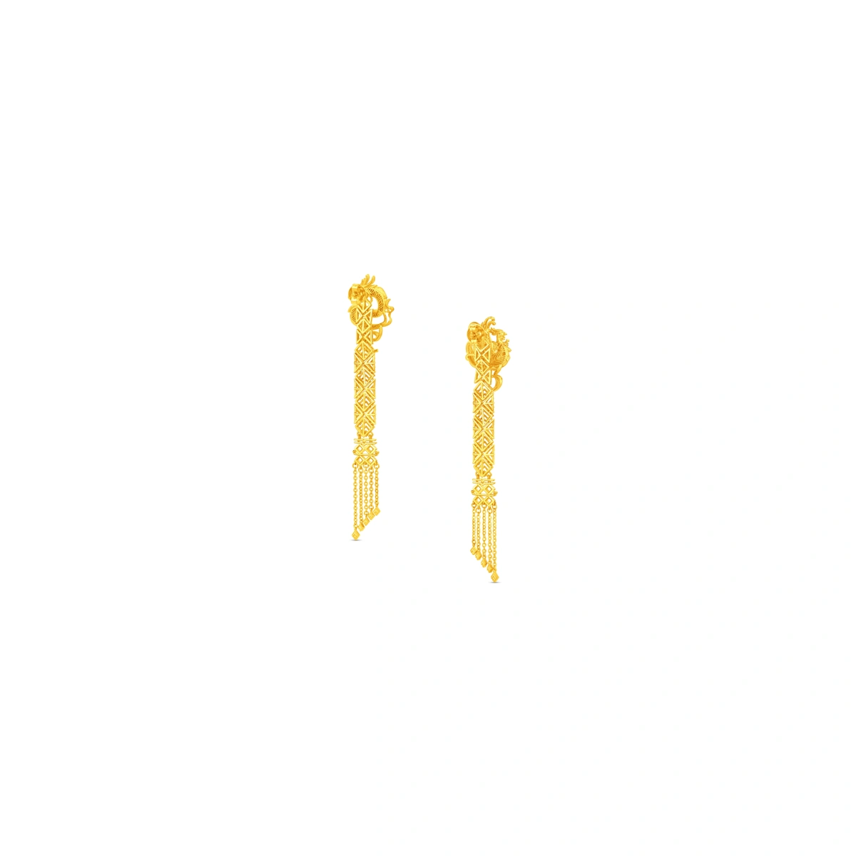 999 Gold earrings