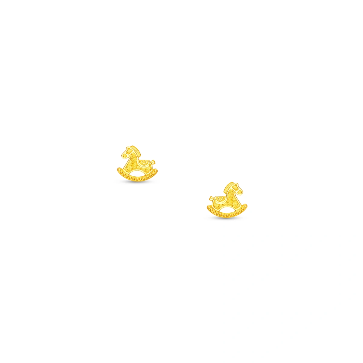 999.9 Gold earrings